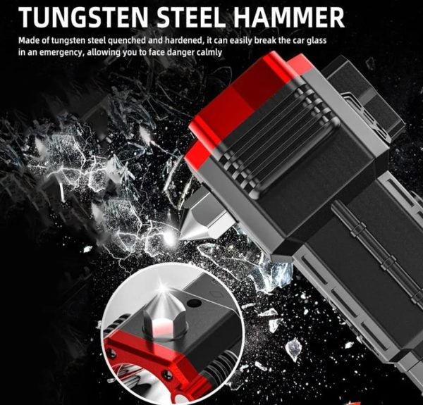 High-power Led Torch Light Rechargeable Flashlight & Power Bank To Charge the Phone With Box (random Color)