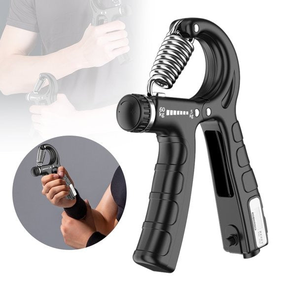 Hand Grips Strengthener – Adjustable Arm, Finger & Wrist Exerciser for Men & Women