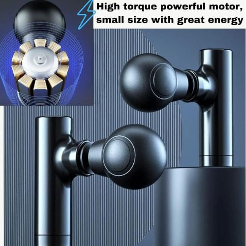 Mini Deep Tissue Massager, Lightweight Portable Percussion for Athletes