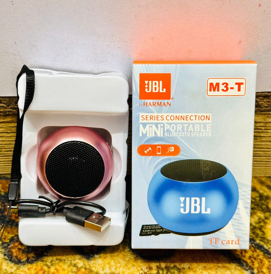 JBL M3-T Mini Portable Bluetooth Speaker – Compact Design With Powerful Sound And Wireless Connectivity