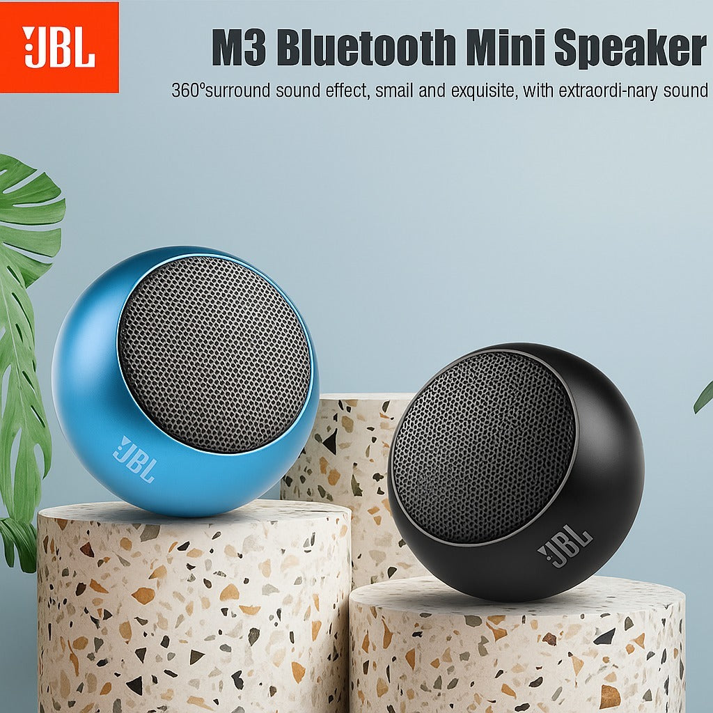 JBL M3-T Mini Portable Bluetooth Speaker – Compact Design With Powerful Sound And Wireless Connectivity